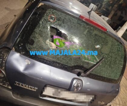 فوضى ليلية بحي القسام بسطات.. قاصرون يعربدون ويهشمون سيارة مواطن