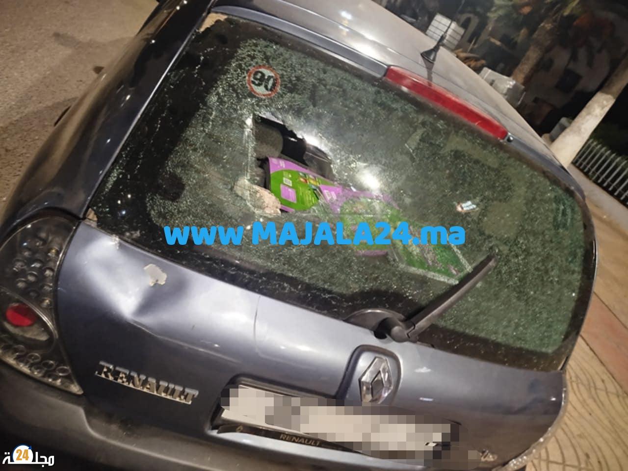 فوضى ليلية بحي القسام بسطات.. قاصرون يعربدون ويهشمون سيارة مواطن