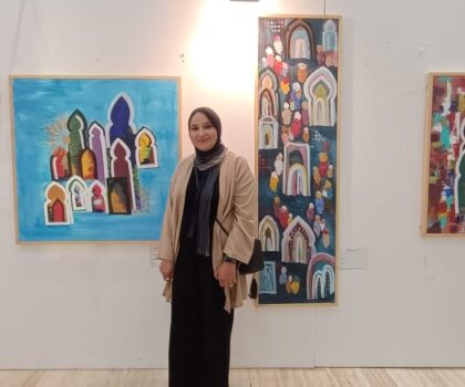 الفنانة التشكيلية وفاء رواح..من أبواب المغرب إلى عتبات العالمية