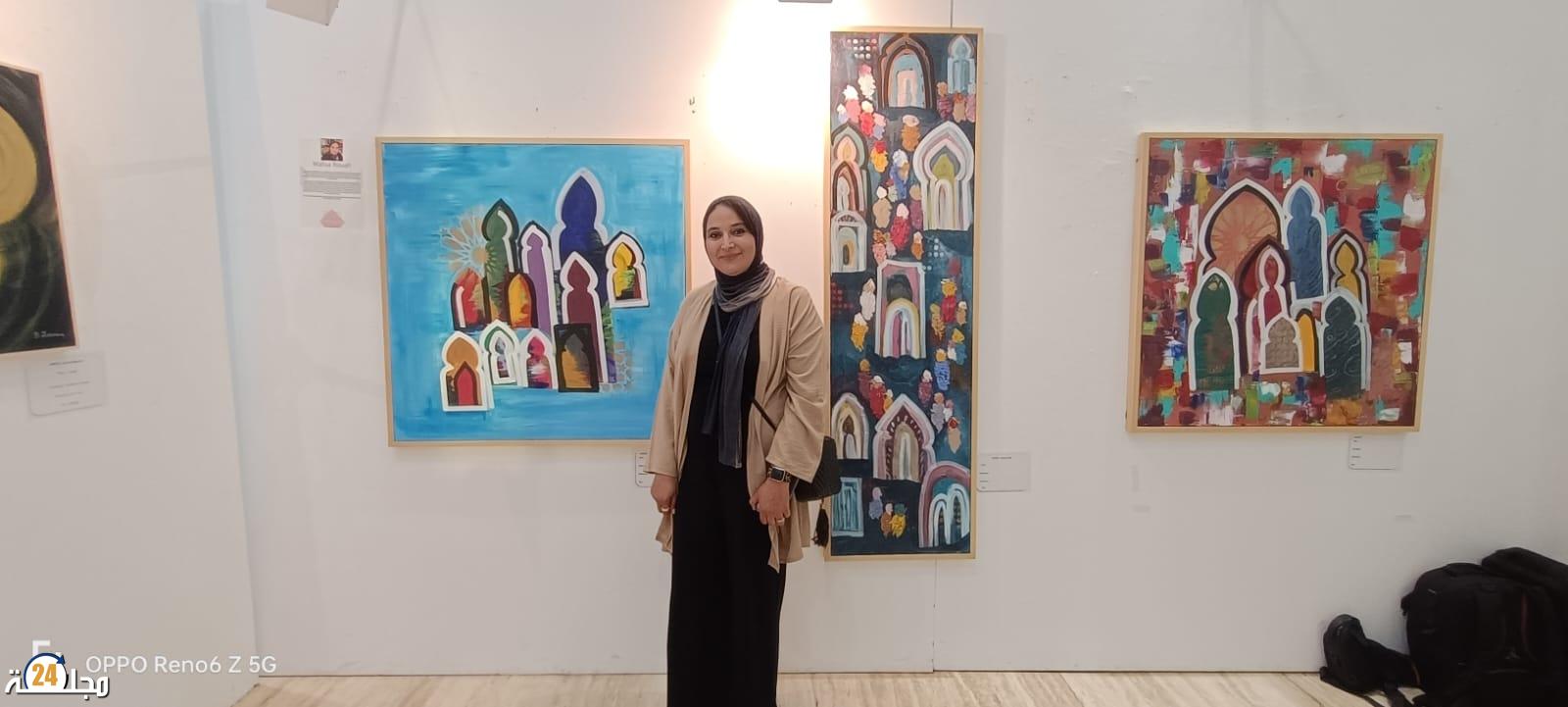 الفنانة التشكيلية وفاء رواح..من أبواب المغرب إلى عتبات العالمية