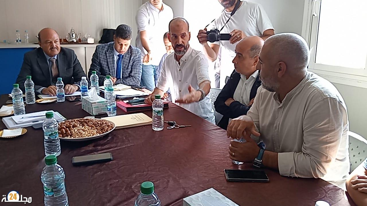 اجتماع تنسيقي لانطلاق أشغال إعادة هيكلة و تجهيز الأحياء بابن جرير