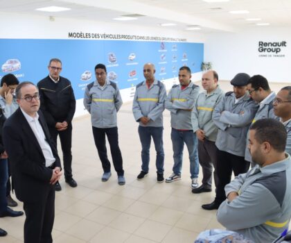طنجة : المدير التنفيذي لمجموعة رونو ” François Provost ” في لقاء خاص مع المكتب النقابي