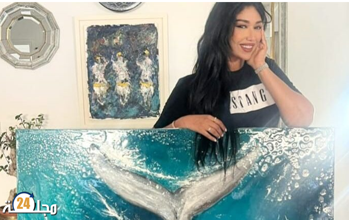 أسماء دحان.. فنانة تشكيلية ترسم الحلم باللون والخيال وتطمح للعالمية