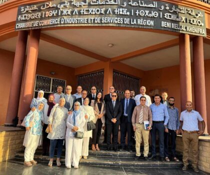 غرفة التجارة والصناعة والخدمات ببني ملال-خنيفرة تحصل على شهادة ISO 9001:2015 وتعزز جودة خدماتها