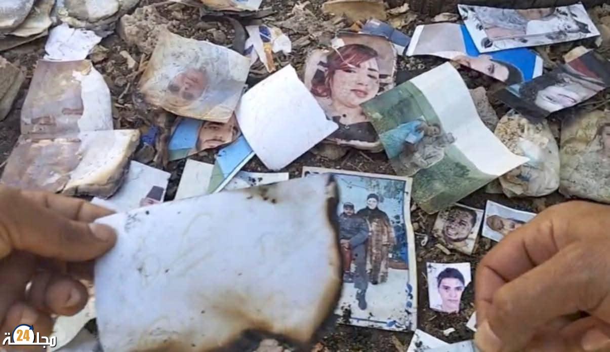 العثور على مئات الصور مكتوب عليها طلاسم سحر وشعوذة بحي المسيرة بوادي زم