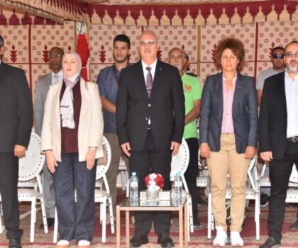 عامل إقليم تيزنيت يعطي الانطلاقة الرسمية للمرحلة التاسعة من سباق “المسيرة الخضراء”