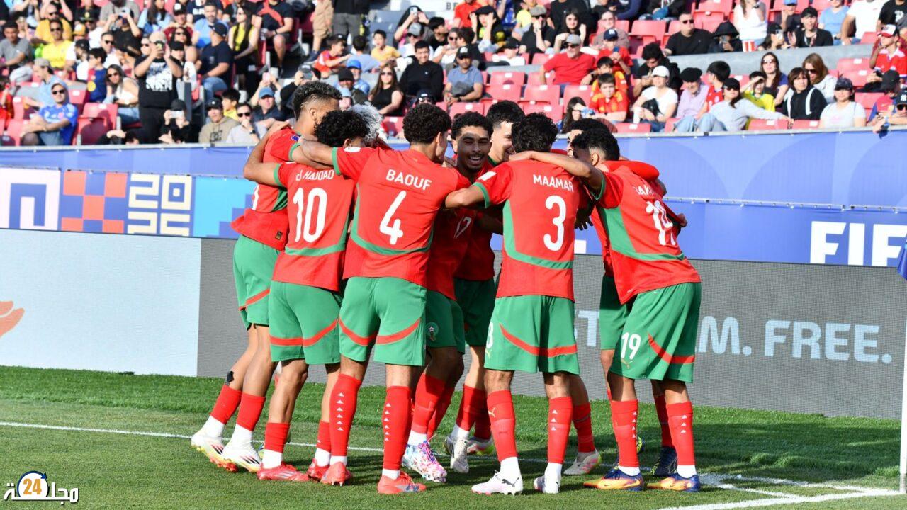 مونديال أقل من 20 سنة: المنتخب المغربي يتصدر المجموعة الثالثة
