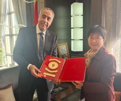 حموشي يستقبل سفيرة الصين في الرباط