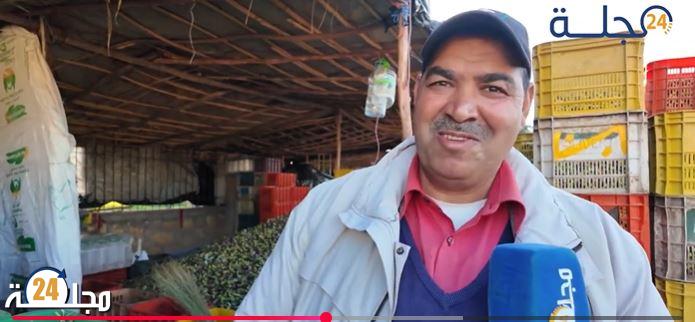 بالفيديو …..سوق الزيتون زاوية الشيخ إقليم بني ملال بعد الأمطار الأخيرة.