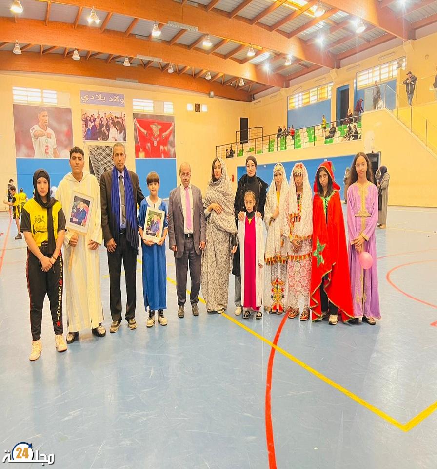 جمعية النور تجسد روح المواطنة في احتفال رياضي وطني بخريبكة