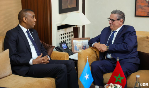أخنوش يبحث تعزيز التعاون الثنائي مع رئيس وزراء الصومال بالرباط