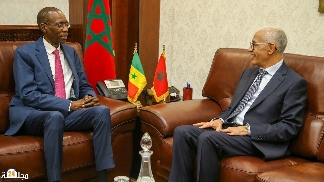 الطالبي العلمي يجري مباحثات مع وزير الشؤون الخارجية السنغالي