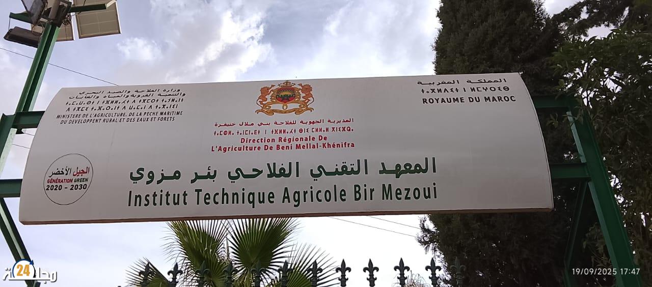 بئر مزوي:المعهد التقني الفلاحي.. صرح وطني لتأهيل الكفاءات في خدمة التنمية الفلاحية المغربية