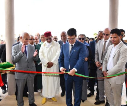 إقليم الرحامنة: تدشين وإعطاء الانطلاقة لمشاريع تنموية بمناسبة الذكرى الخمسين للمسيرة الخضراء المظفرة