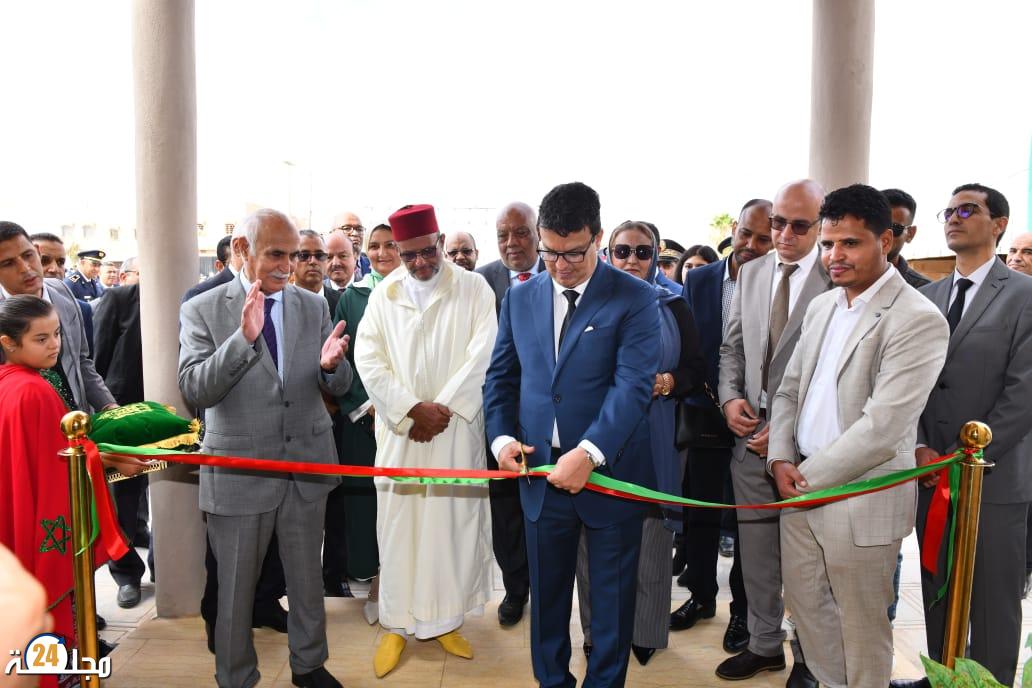 إقليم الرحامنة: تدشين وإعطاء الانطلاقة لمشاريع تنموية بمناسبة الذكرى الخمسين للمسيرة الخضراء المظفرة