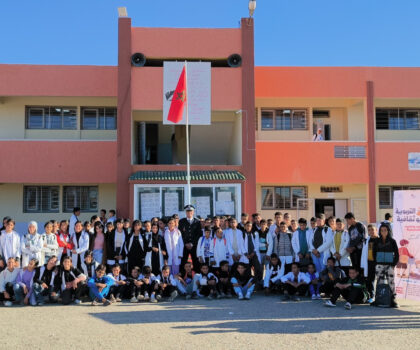 الفقيه بن صالح: قافلة النون التربوية والسوسيوثقافية: رسالة فنية لتكريس مدرسة آمنة