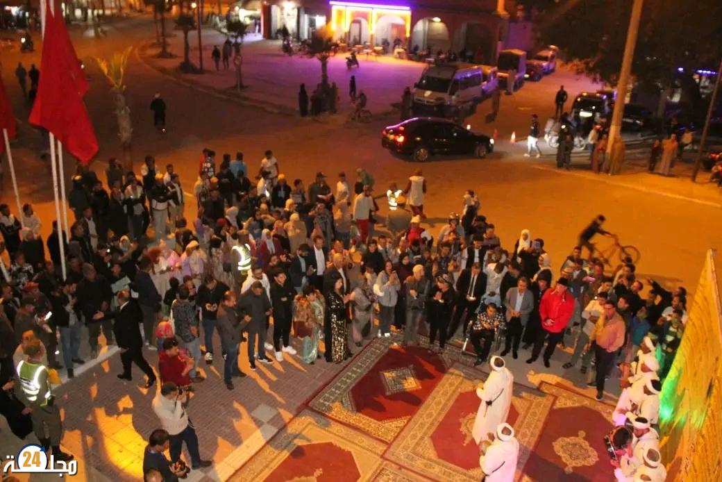 مرة أخرى.. جمهور بيوكرى يكتب سطراً جديداً في نجاح مهرجان سينما الشباب، بحضور رسمي وازن يترأسه عامل الإقليم