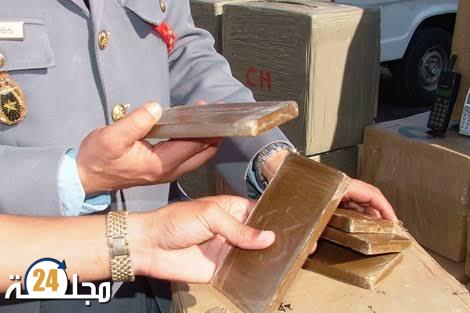 الاخصاص : عملية نوعية للدرك الملكي تؤدي إلى حجز طن من مخدر الشيرا بجماعة سيدي مبارك