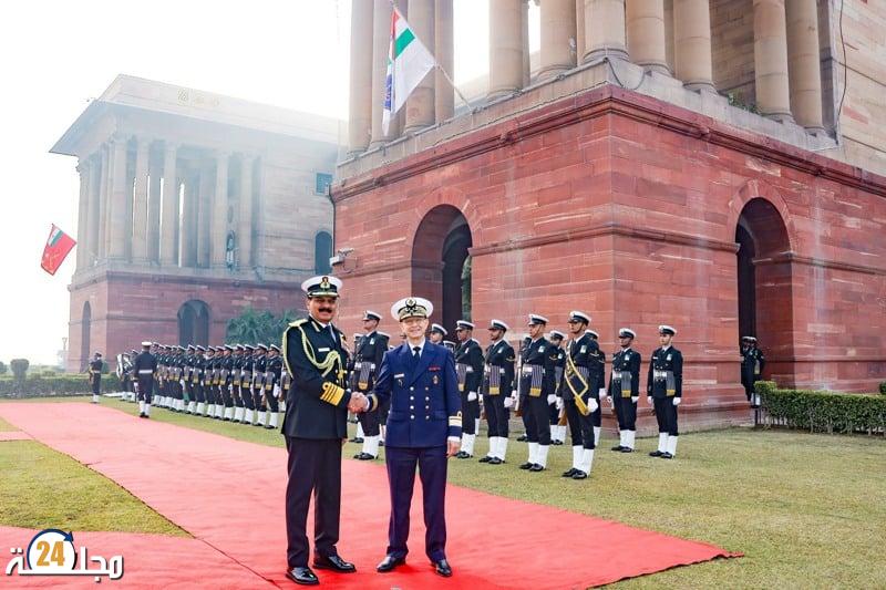 زيارة رسمية لوفد من البحرية الملكية إلى الهند