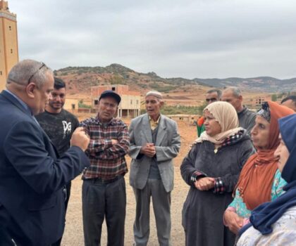 ساكنة تالحيانت تشكر السيد عامل إقليم خنيفرة على تجاوبه مع مطالبها