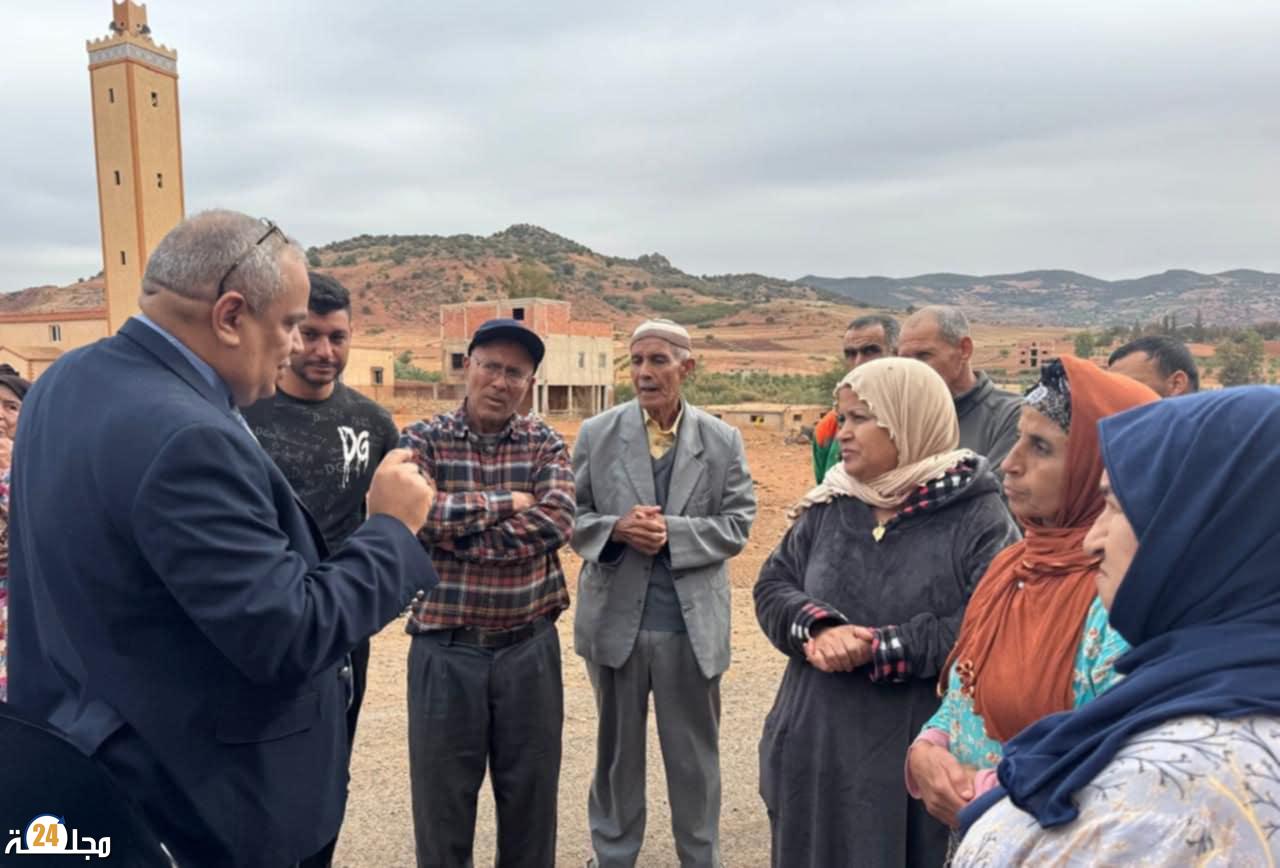 ساكنة تالحيانت تشكر السيد عامل إقليم خنيفرة على تجاوبه مع مطالبها