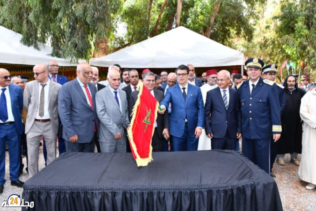 إقليم الرحامنة: تدشين وإعطاء الانطلاقة لمشاريع تنموية بمناسبة الذكرى الخمسين للمسيرة الخضراء المظفرة
