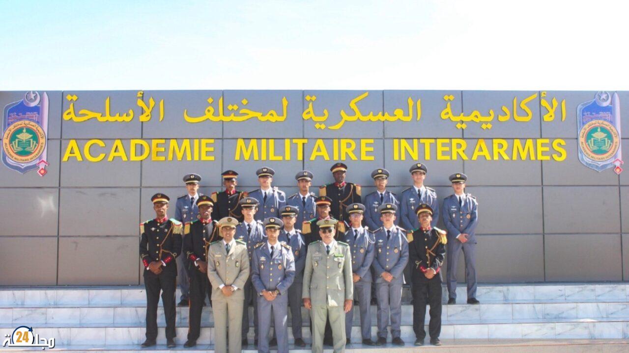 وفد عسكري مغربي يزور الأكاديمية العسكرية لمختلف الأسلحة بموريتانيا