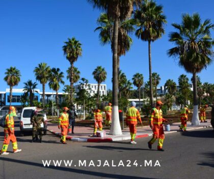 سقوط عامل إنعاش من شاحنة جماعة سطات