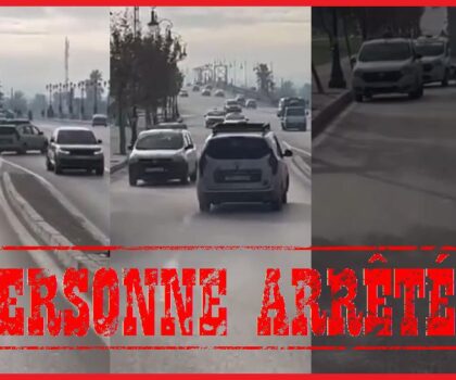 توقيف سائق طاكسي بعد تهوره في السير عكس الاتجاه وتهديده سلامة المواطنين بين طنجة وتطوان