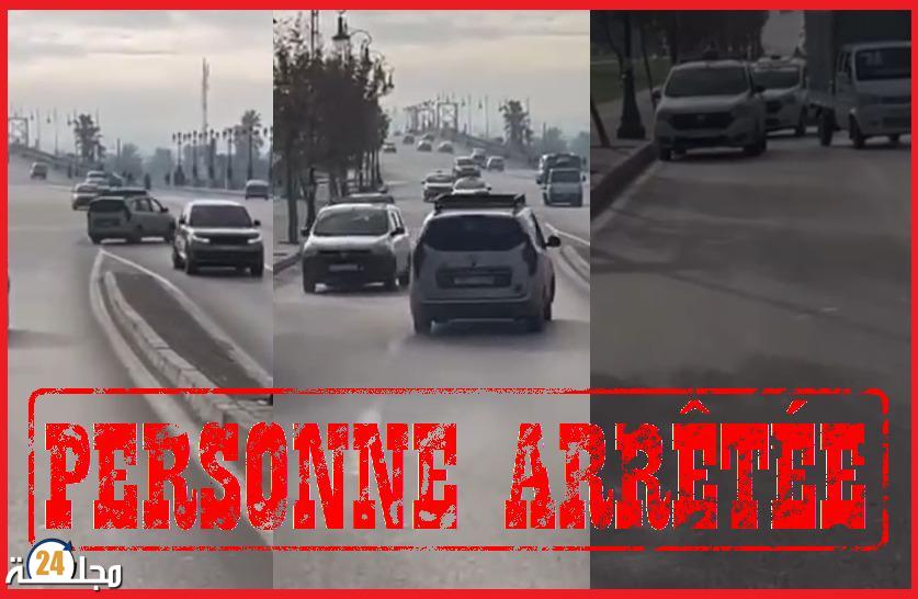 توقيف سائق طاكسي بعد تهوره في السير عكس الاتجاه وتهديده سلامة المواطنين بين طنجة وتطوان