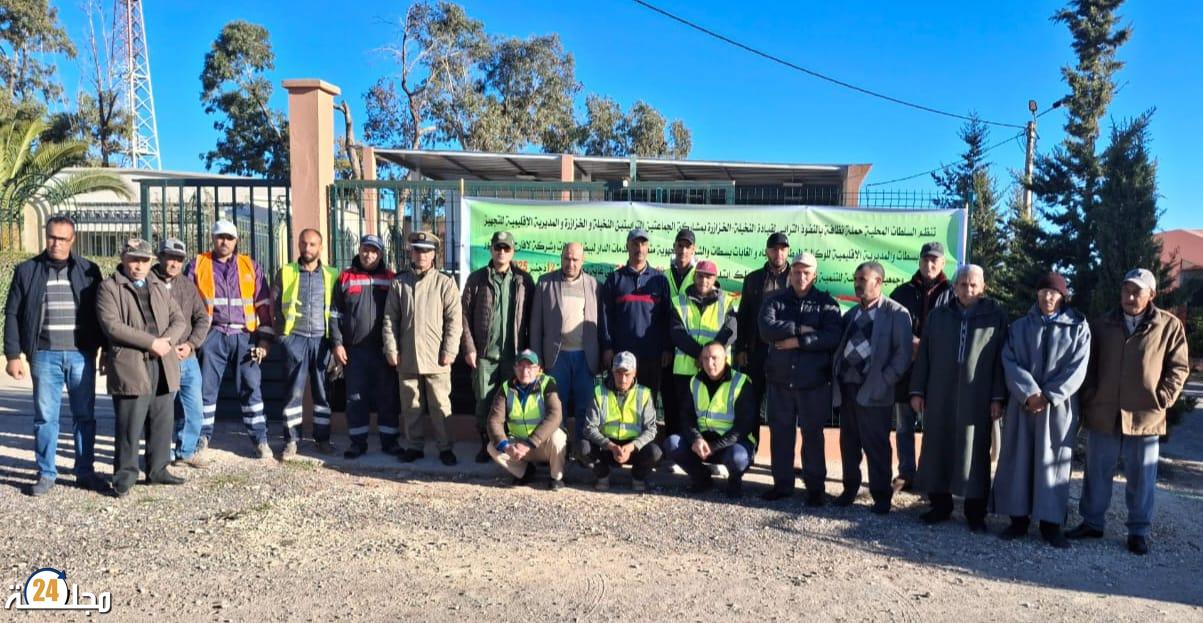 تعاون مؤسساتي مستدام: السلطات المحلية والمجالس الجماعية ومؤسسات أخرى يقودون حملة نظافة شاملة