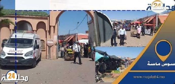 حزم ميداني بسوق اثنين أدو محند… توقيف قاصرين متورطين في السرقة خلال جولة تفقدية