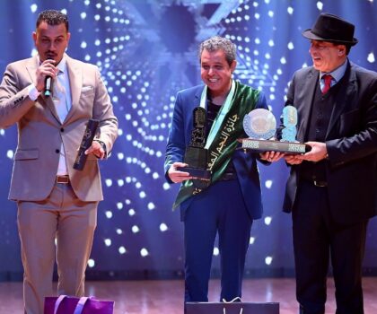 تكريم الفنان عبد الكبير الركاكنة في حفل جائزة النجم المغربي لسنة 2025