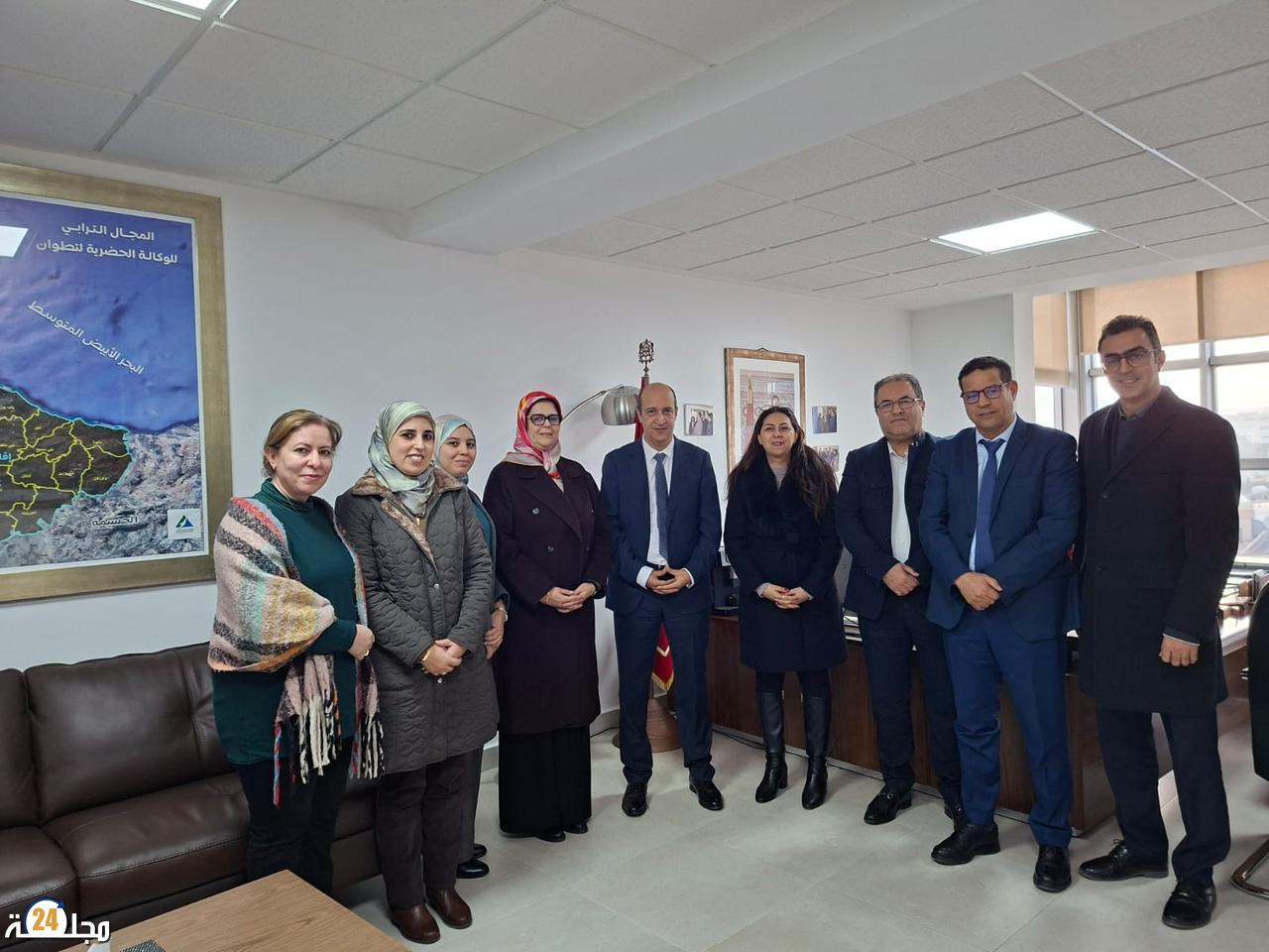 شراكة مؤسساتية لتعزيز التخطيط المجالي: لقاء عمل بين الوكالة الحضرية لتطوان والتخطيط الجهوي