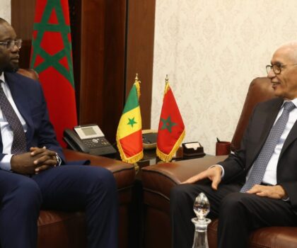 رئيس مجلس النواب يجري مباحثات مع الوزير الأول السنغالي