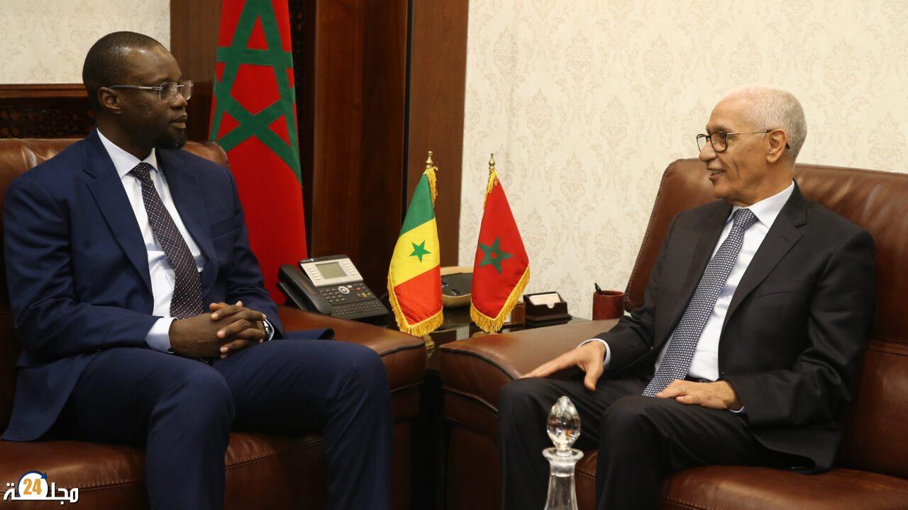 رئيس مجلس النواب يجري مباحثات مع الوزير الأول السنغالي