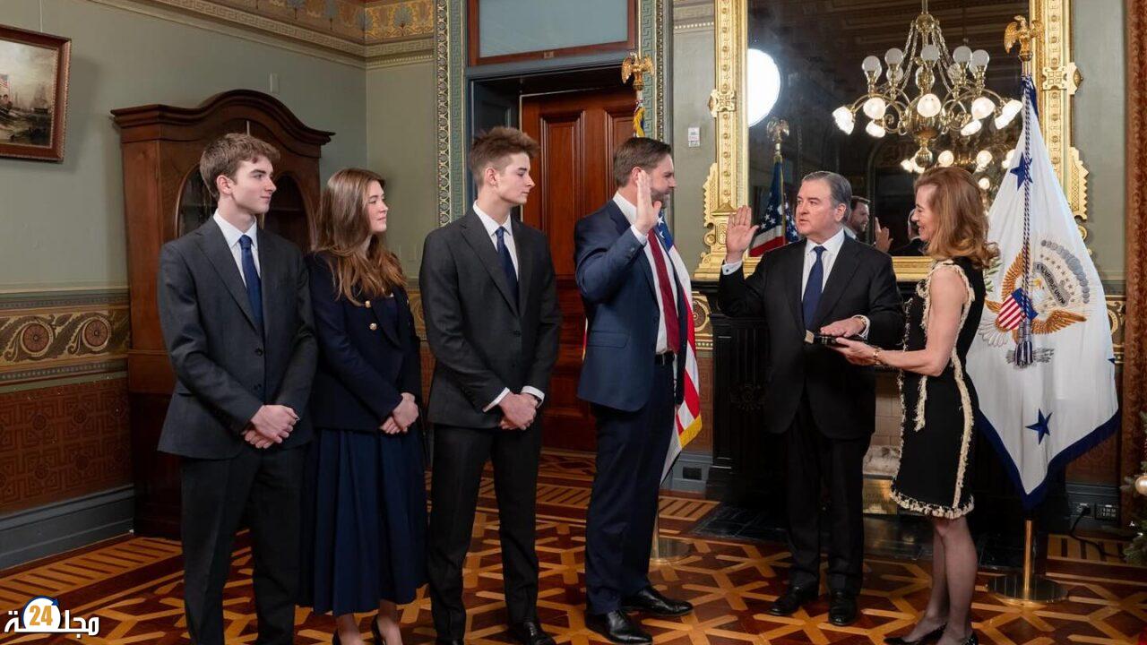 السفير الأمريكي الجديد يؤدي اليمين الدستورية ويتطلع إلى تعزيز علاقات واشنطن والرباط