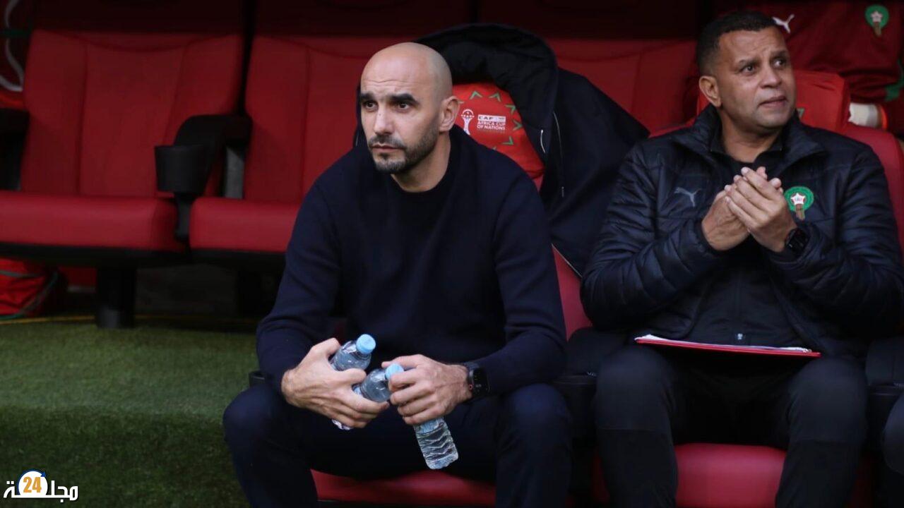 الركراكي عن مباراة تنزانيا: كنا نعلم أنها لن تكون سهلة والأهم التأهل