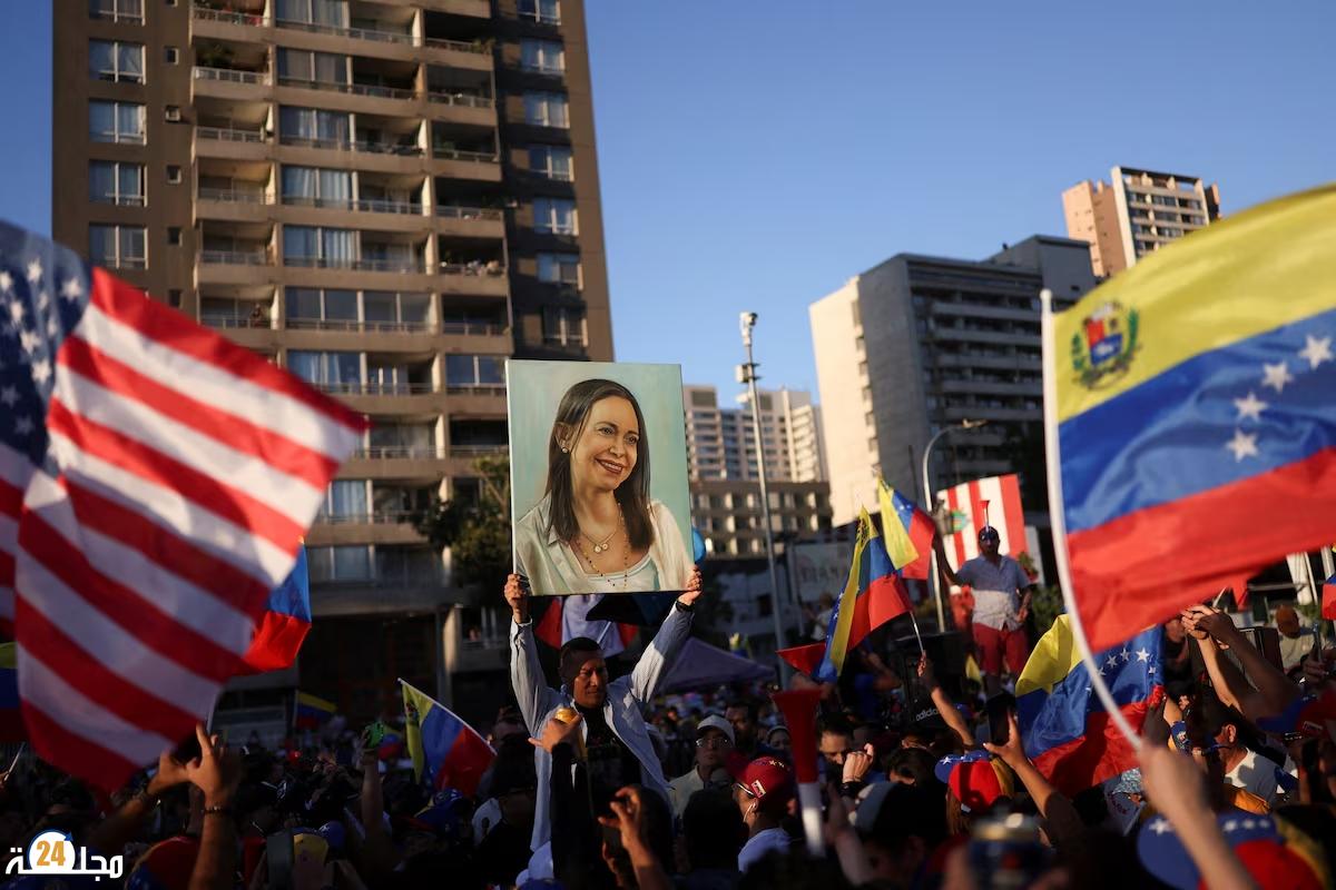 زعيمة المعارضة الفنزويلية تتعهد بالعودة و تحرق أوراق السلطة : “سننتصر في إنتخابات حرة”