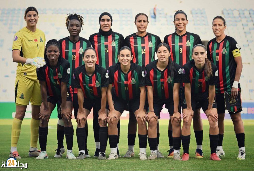 الجيش الملكي للسيدات يبلغ المربع الذهبي لكأس أبطال السيدات للفيفا