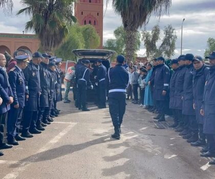 وداع مؤثر للفقيد عبد الغني سحنون… الرجل الطيب والخلق الحسن