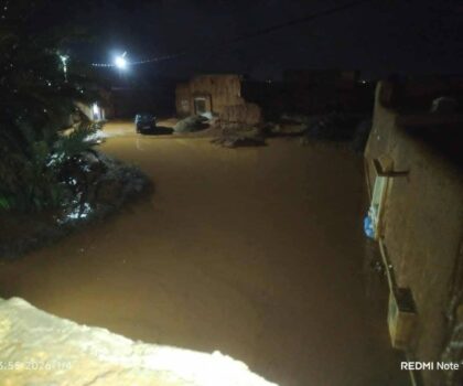 دوار الهري بأيت ميلك يغرق وسط الفيضانات… ساكنة تناشد السلطات لإنقاذ الأرواح