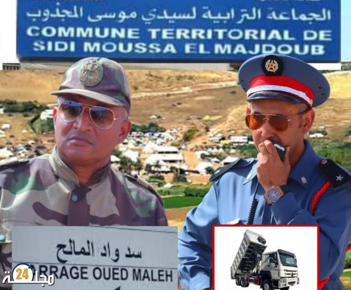 المحمدية: السلطات تحجز ست شاحنات بعد رمي الأتربة في واد المالح في خرق خطير للقانون