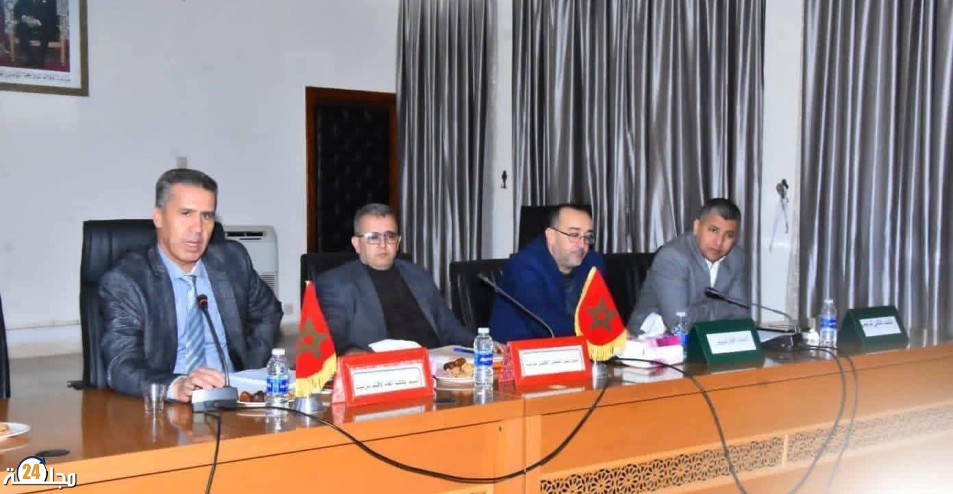 المجلس الإقليمي لتيزنيت يطلق حزمة من المشاريع التنموية المتعددة القطاعات