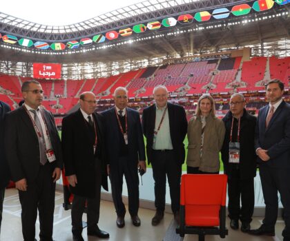 فد من فريق الأمن الرياضي بالمملكة المتحدة يزور المركب الرياضي مولاي عبد الله بمدينة الرباط