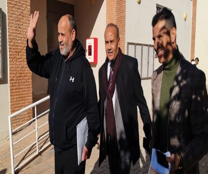 رئيس جامعة الحسن الأول يتفقد أجواء الامتحانات بكلية العلوم القانونية والسياسية بسطات