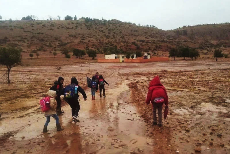 اضطرابات جوية .. تعليق الدراسة مساء الجمعة و طيلة يوم السبت بإنزكان أيت ملول