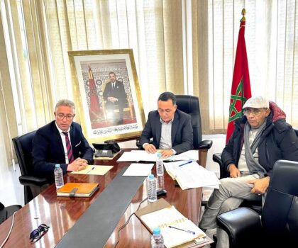 بنخالد يترأس مباحثات عن بعد لربط غرفة الصناعة والتجارة بجهة مراكش بنظيرتها بـ “باليرمو” الإيطالية