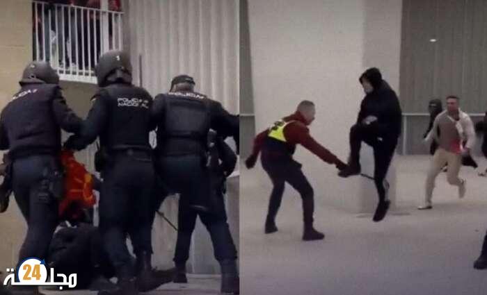 الأمن الإسباني يفشل في السيطرة على الشغب و المغرب الأقوى لاستضافة نهائي مونديال 2030