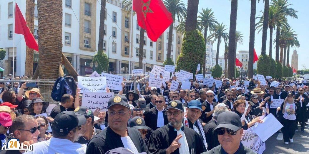 جمعية هيئات المحامين بالمغرب تنظم ندوة صحفية بالرباط حول مشروع قانون مهنة المحاماة